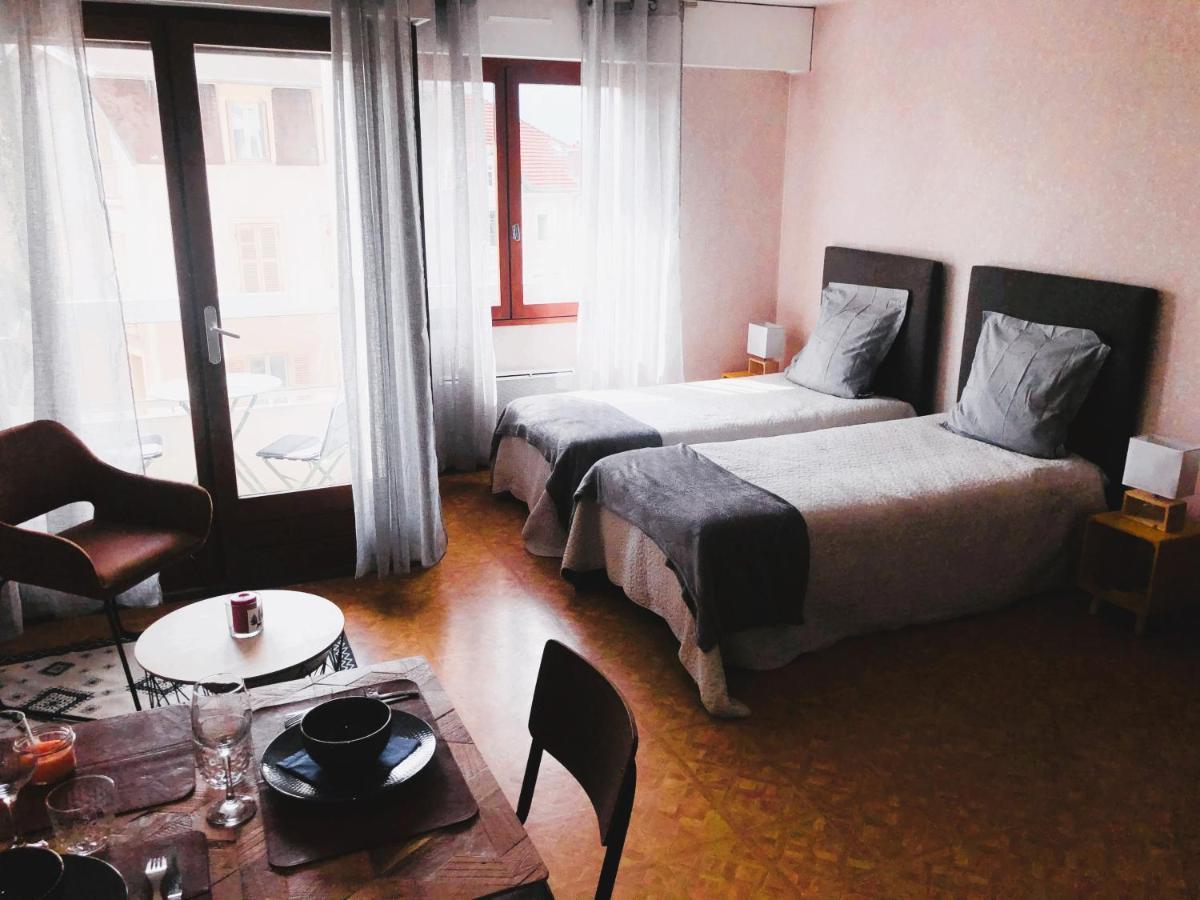 Апартаменты Paisible Studio Avec Agreable Loggia 2 Mn Du Centre Экс-ле-Бен Экстерьер фото